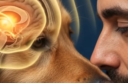Un análisis de todo el cerebro reveló que sienten los perros al mirar un rostro humano.