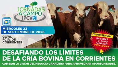 23 de septiembre: Jornada a Campo del IPCVA en Goya