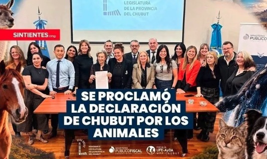 ¡Se proclamó la Declaración de Chubut por los Animales!